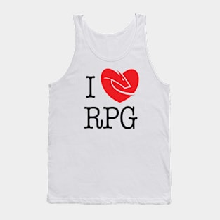 I Love RPG Tank Top